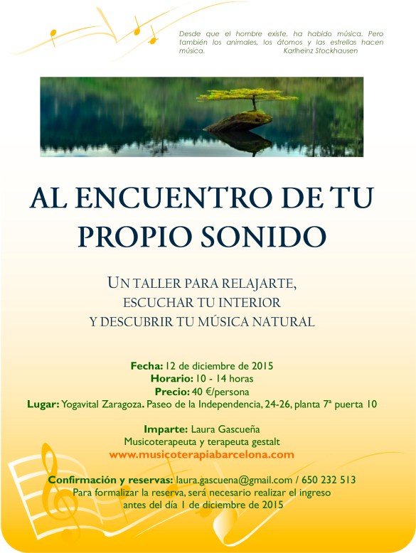 Taller musicoterapia Yogavital
